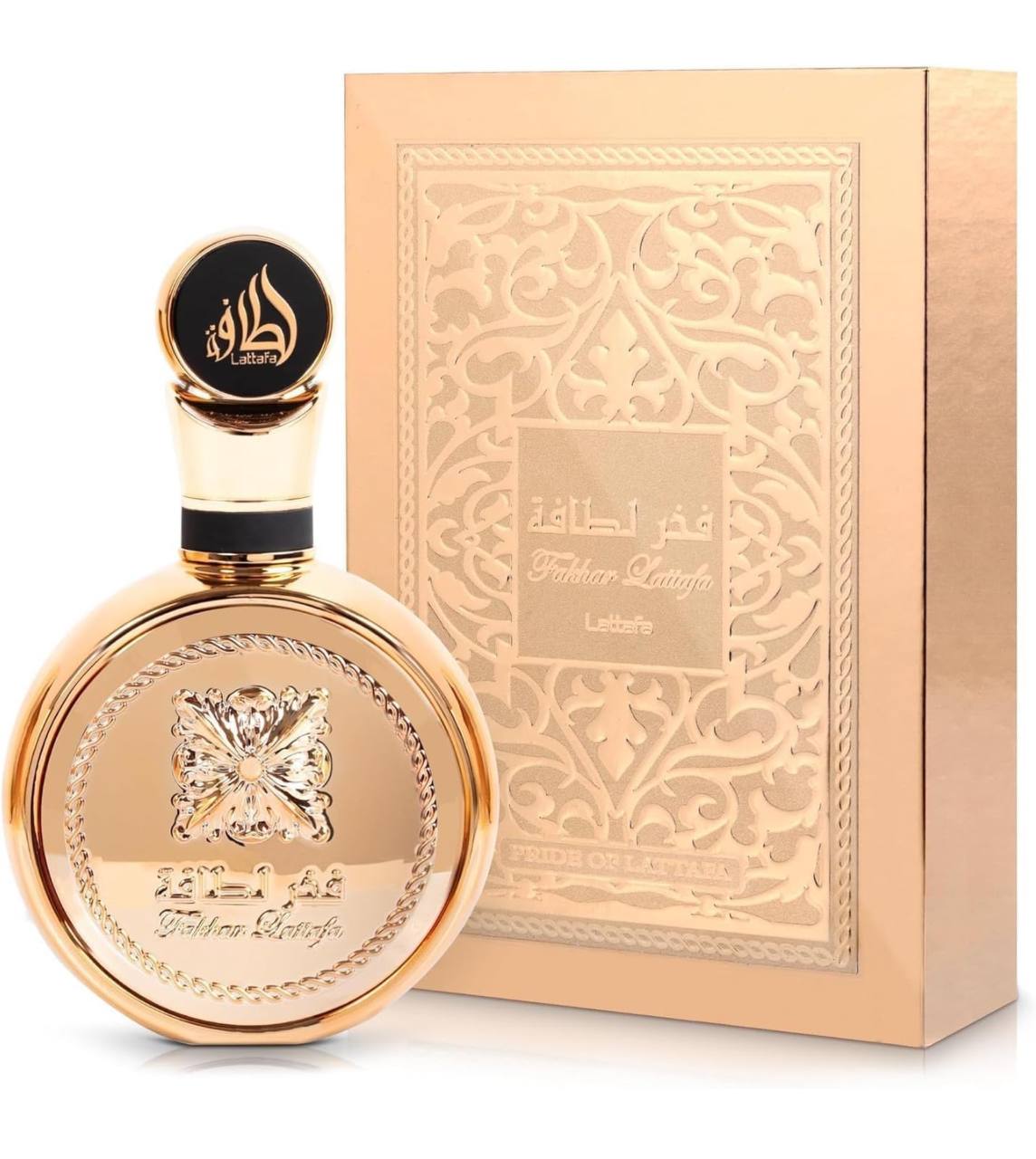 Lattafa Fakhar Gold Extrait Eau de Perfume Spray Unisex, 3.4 oz